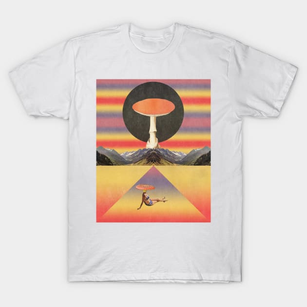 Cosmic Shrooms T-Shirt by Mariano Peccinetti 